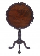 CHIPPENDALE PIE CRUST TABLE 18