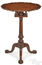 CHIPPENDALE PIECRUST CANDLESTA