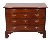 CHIPPENDALE SERPENTINE FOUR-DR