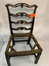 CHIPPENDALE SIDE CHAIR, RIBBON
