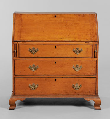 Chippendale Slant-Front Desk