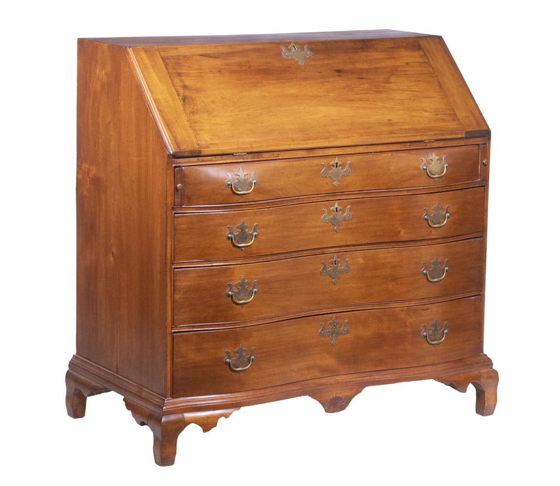 CHIPPENDALE SLANT LID DESK 18th
