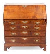 CHIPPENDALE SLANT-LID DESK 18T
