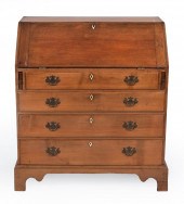 CHIPPENDALE SLANT-LID DESK CIR