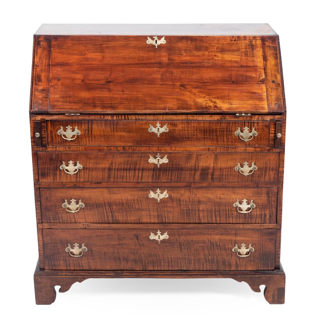 CHIPPENDALE SLANT-LID DESK CIRCA
