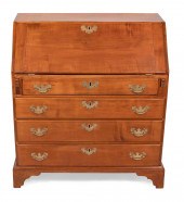 CHIPPENDALE SLANT-LID DESK CIR