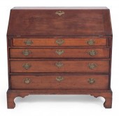 CHIPPENDALE SLANT-LID DESK CON