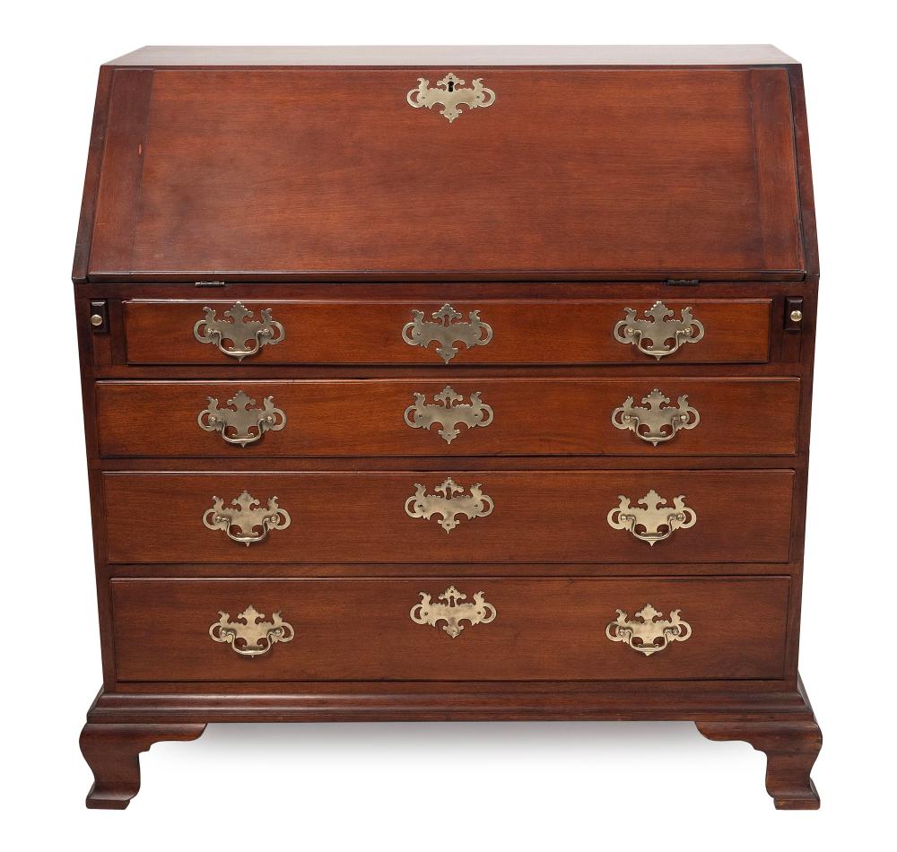 CHIPPENDALE SLANT-LID DESK IN THE