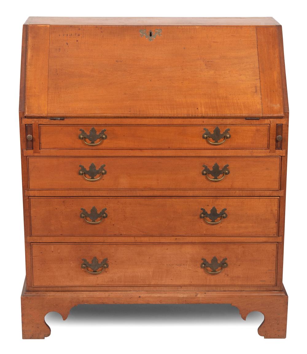 CHIPPENDALE SLANT-LID DESK NEW