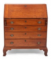 CHIPPENDALE SLANT-LID DESK NEW