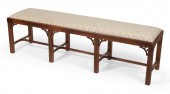 CHIPPENDALE-STYLE BENCH LATE 2