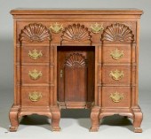 CHIPPENDALE STYLE BLOCK AND SH