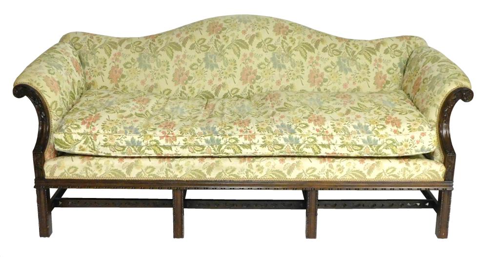 CHIPPENDALE STYLE CAMEL BACK