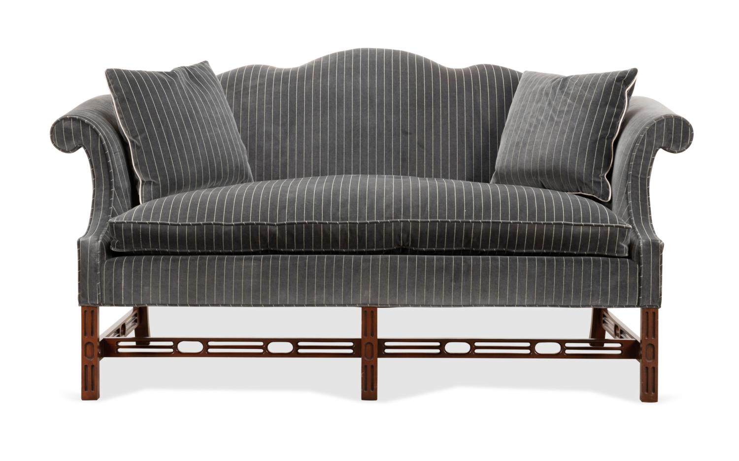 CHIPPENDALE STYLE CAMELBACK