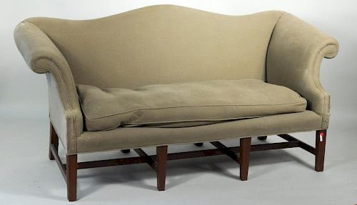 CHIPPENDALE STYLE CAMELBACK