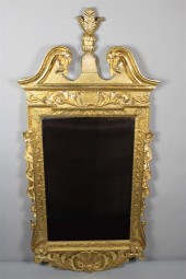 CHIPPENDALE STYLE CARVED MAHOG