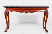 Chippendale style carved mahog