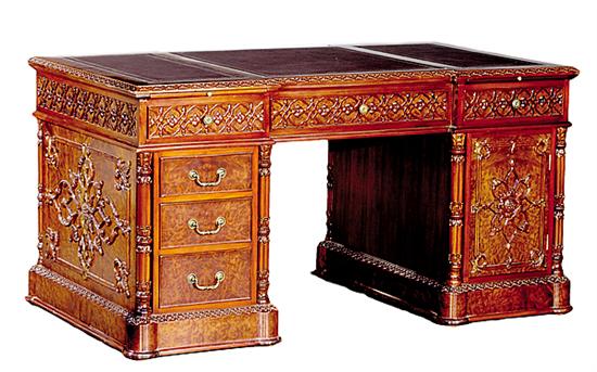 Chippendale style carved mahogany