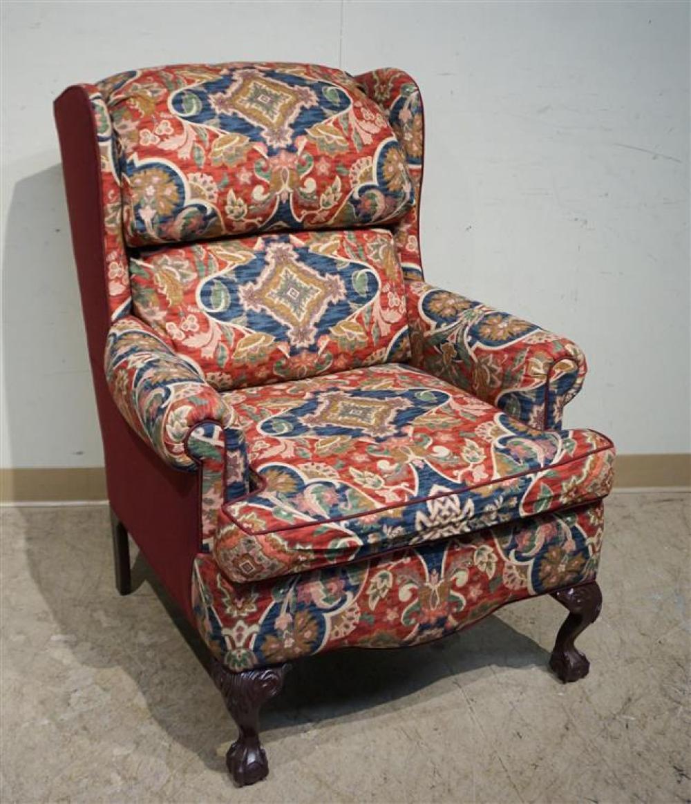 CHIPPENDALE STYLE CARVED MAHOGANY