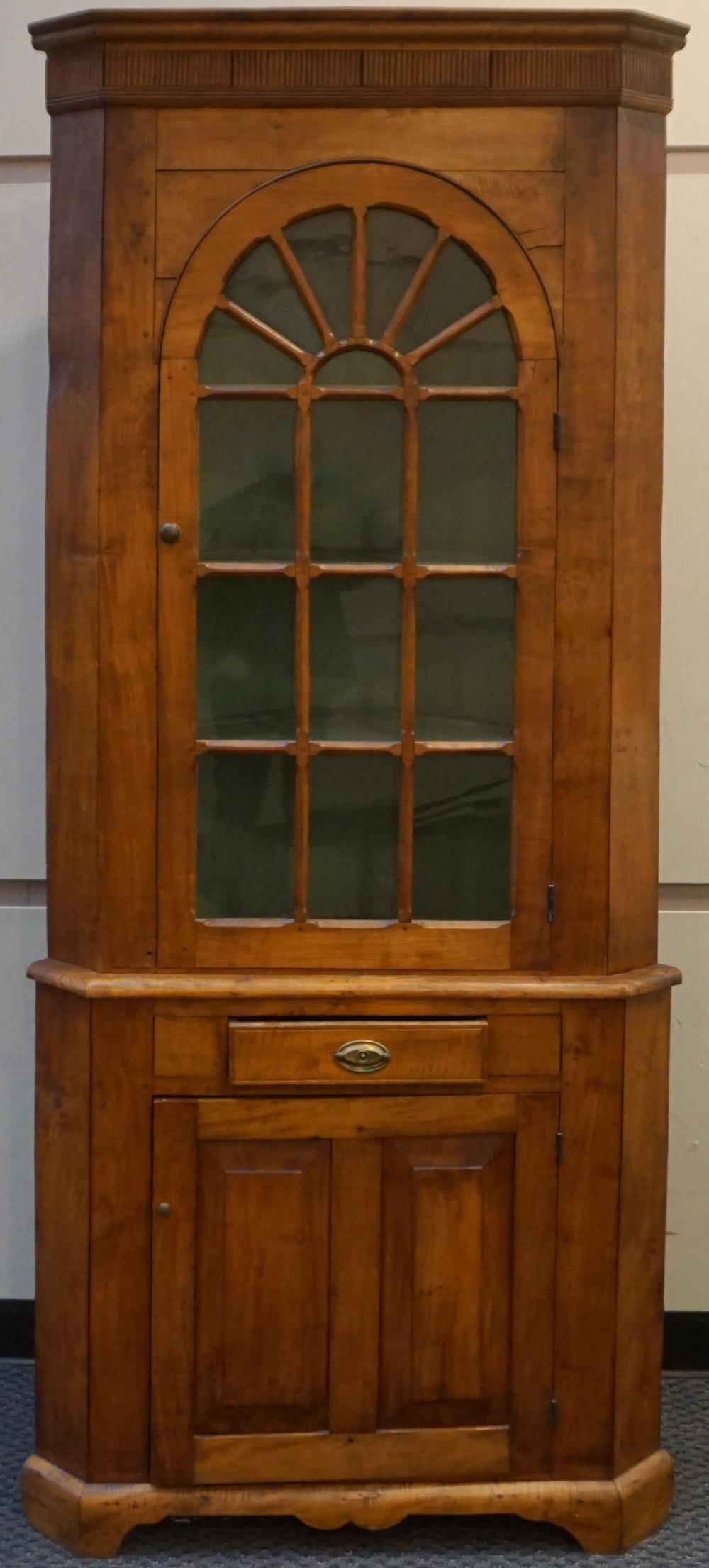 CHIPPENDALE STYLE CHERRY AND