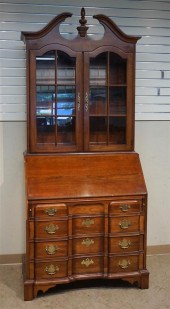 CHIPPENDALE STYLE CHERRY BLOCK