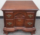 CHIPPENDALE STYLE CHERRY BLOCK