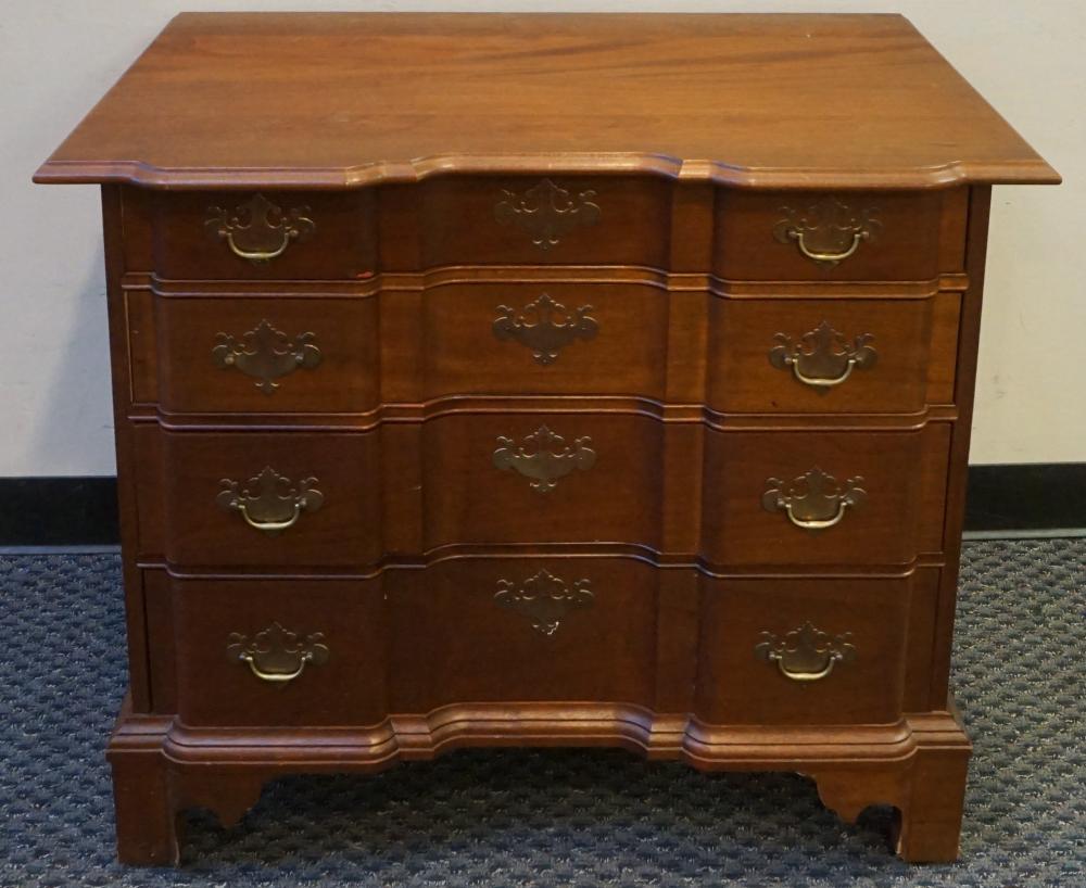 CHIPPENDALE STYLE CHERRY CHEST OF