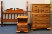 CHIPPENDALE STYLE CHERRY CHEST