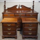 CHIPPENDALE STYLE CHERRY CHEST