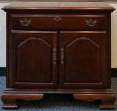 CHIPPENDALE STYLE CHERRY FOLD-