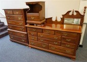 CHIPPENDALE STYLE CHERRY QUEEN