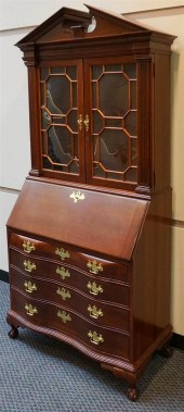 CHIPPENDALE STYLE CHERRY SERPE