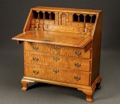 CHIPPENDALE STYLE CURLY MAPLE
