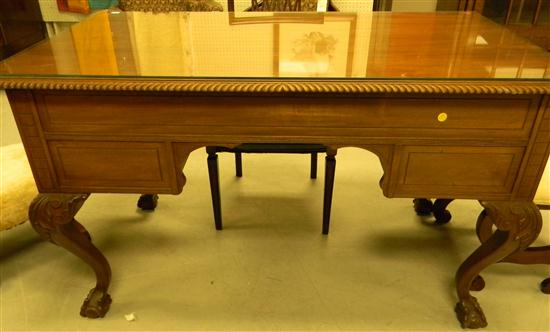 Chippendale style desk  oblong