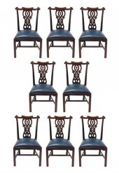 CHIPPENDALE STYLE DINING CHAIR