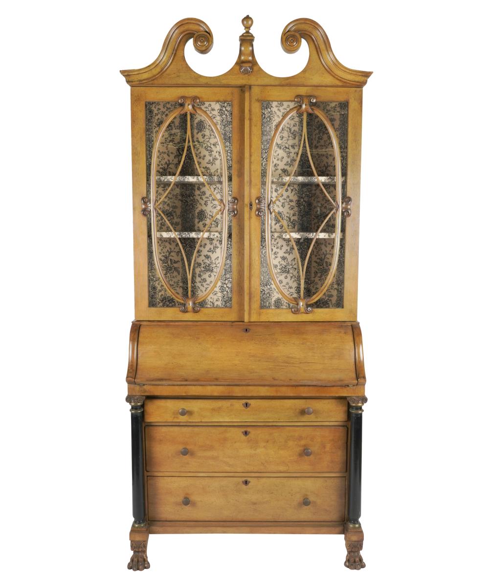 CHIPPENDALE-STYLE DROP FRONT