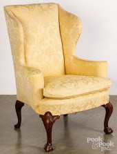 CHIPPENDALE STYLE EASY CHAIRCh
