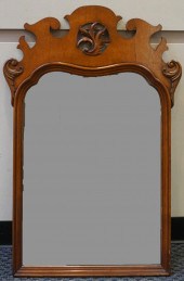 CHIPPENDALE STYLE FIGURED MAPL