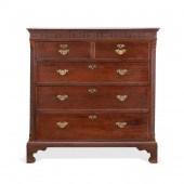 CHIPPENDALE STYLE FIVE DRAWER