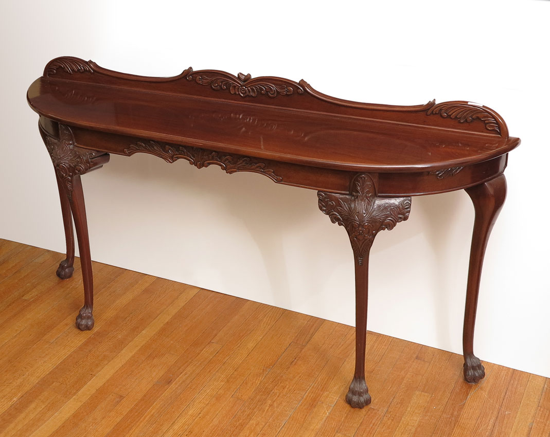 CHIPPENDALE STYLE HANDCARVED