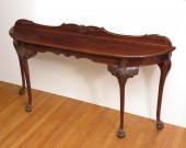 CHIPPENDALE STYLE HANDCARVED H
