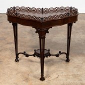 CHIPPENDALE STYLE HEART SHAPED