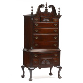 CHIPPENDALE STYLE HIGHBOY, CHA