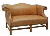 CHIPPENDALE STYLE LEATHER CAME