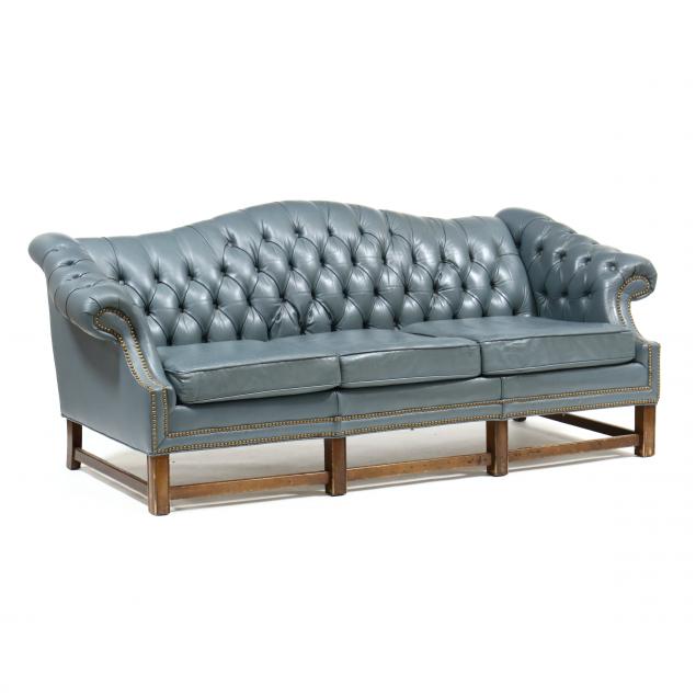 CHIPPENDALE STYLE LEATHER