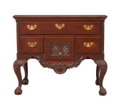 CHIPPENDALE STYLE LOW BOY<br>C