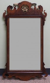 CHIPPENDALE STYLE MAHOGANY AND