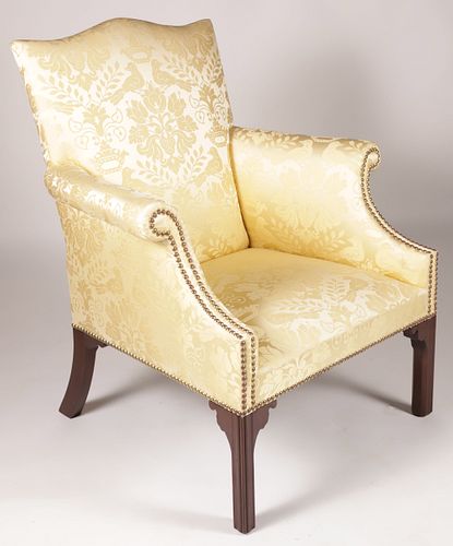 CHIPPENDALE STYLE MAHOGANY AND