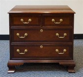 CHIPPENDALE STYLE MAHOGANY BED