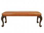 CHIPPENDALE-STYLE MAHOGANY BEN